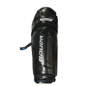 Used Bauer HOCKEY SHIN GUARDS Intermediate Shin Guards Black 13" 11834-S000041489