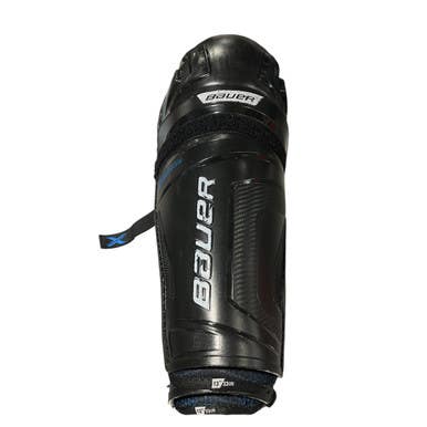 Used Bauer HOCKEY SHIN GUARDS Intermediate Shin Guards Black 13" 11834-S000041489