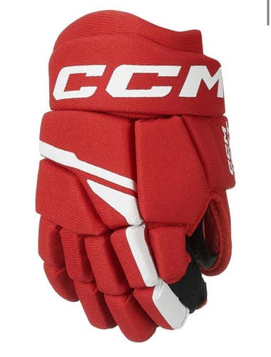 New RED/WHT 9IN HGNEXT23 YTH CCM GLOVES 11834-CCM4925832