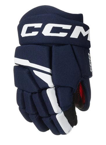 New NAVY/WHT 11IN HGNEXT23 JR CCM GLOVES 11834-CCM4836617