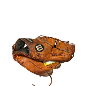 Used Wilson BROWN A2K BB/SB Glove RH Throw Orange 12" 11834-S000041470