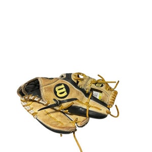 Used Wilson BLK/YELLOW A2000 BB/SB Glove RH Throw Black And Optic Yellow 11 1/2" 11834-S000041468