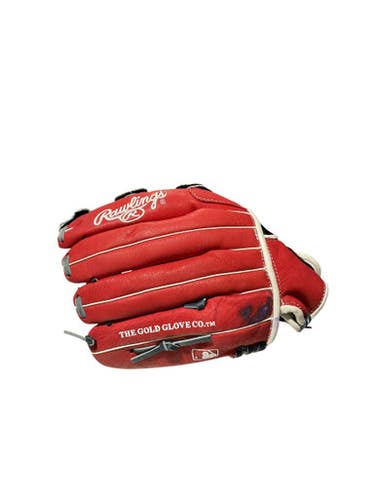 Used Rawlings BRYCE HARPER BB/SB Glove RH Throw Red 11 1/2" 11834-S000041445