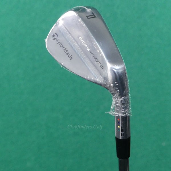 NEW TaylorMade RORS Proto Ltd Ed PW Pitching Wedge KBS Tour Steel Extra Stiff