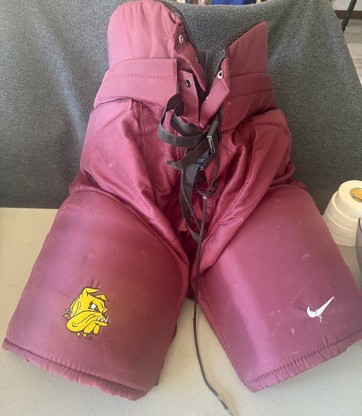University of Minnesota Duluth UMD Senior Small Nike Hockey Pants Pro Stock (Used)