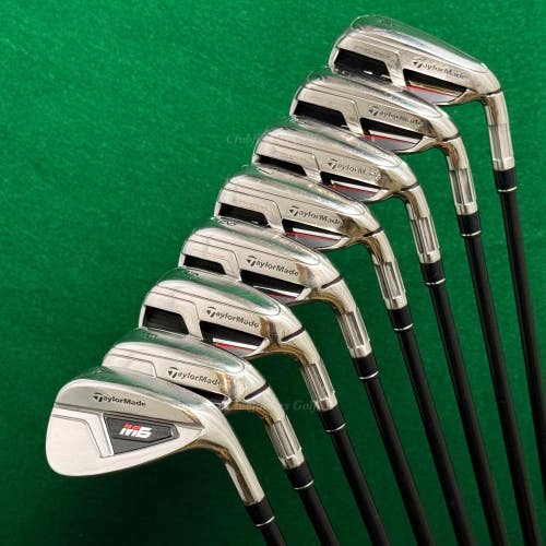 TaylorMade M6 4-AW Iron Set Fujikura Atmos 6R Graphite Regular