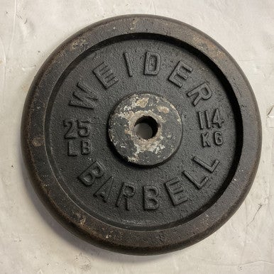 Used Weider Standard Plate 25 lb 11855-S000192664