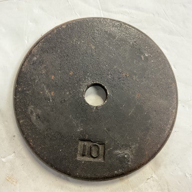 Used Standard Plate Black 10 lb 11855-S000192623