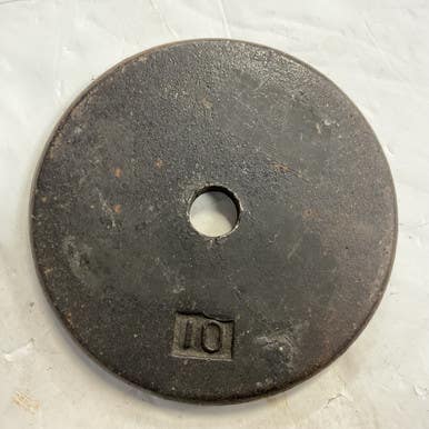 Used Standard Plate Black 10 lb 11855-S000192622