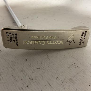 Used Titleist SCOTTY CAMERON NEWPORT PRO PLATINUM Mens Putter RH 11855-S000192617