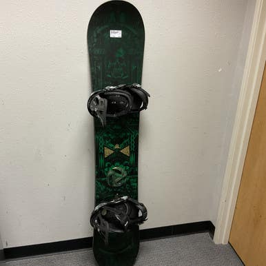 Used Burton DEUCE Mens Board/Bindings Green 159 cm 11855-S000192598