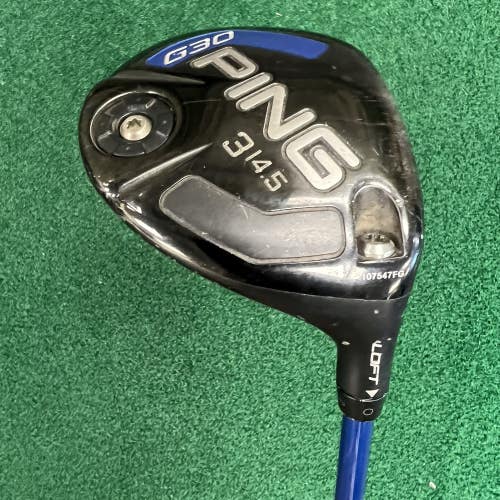 PING G30 3 Fairway Wood 14.5 Right Handed Stiff Flex Graphite Shaft 43"