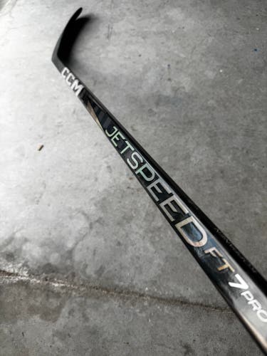 90 Flex P92 Senior CCM Jetspeed FT7 Pro Left Hand Hockey Stick Pro Stock (New) NCAA