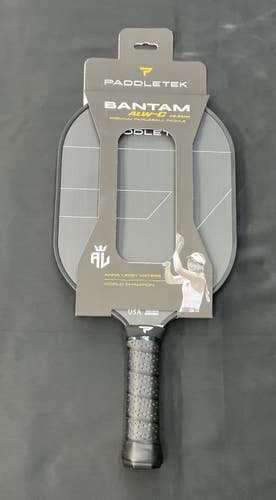 Paddletek Bantam ALW-C 14.3mm Pickleball Paddle (Black).