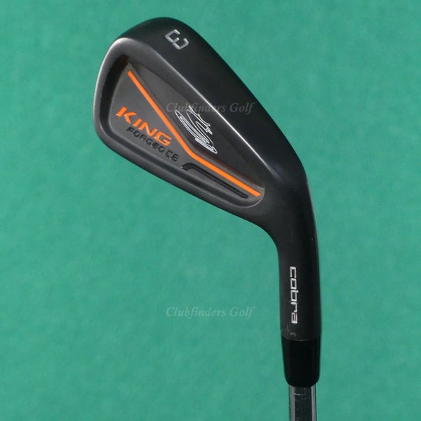 Cobra Golf King Forged CB Black Single 3 Iron KBS Tour Lite Steel Regular