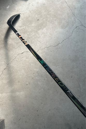 85 Flex P28M Senior CCM Jetspeed FT7 Pro Left Hand Hockey Stick Pro Stock (New) NCAA