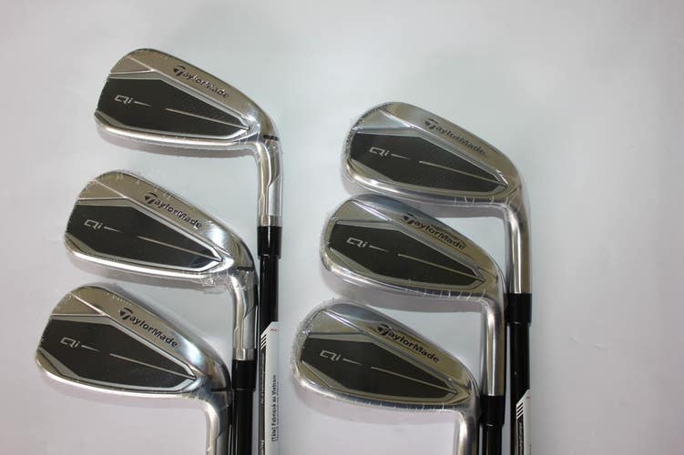 NEW TAYLORMADE Qi 6-PW, GW IRON SET - REGULAR GRAPHITE - 6 CLUBS