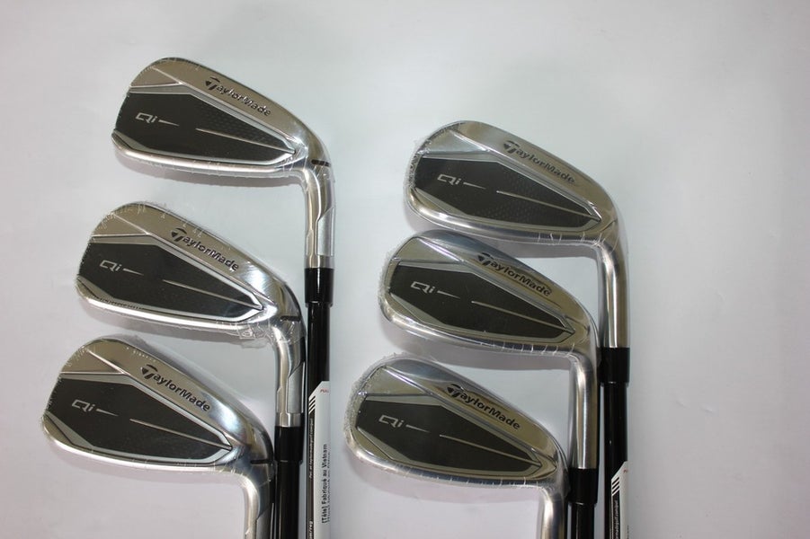 NEW TAYLORMADE Qi 6-PW, GW IRON SET - REGULAR GRAPHITE - 6 CLUBS