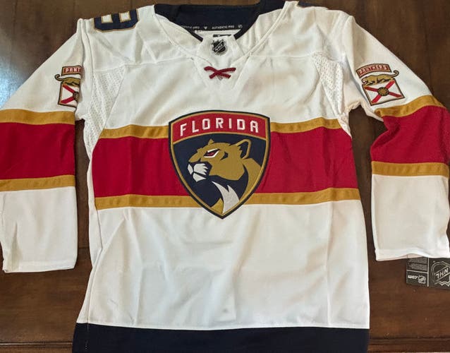 Sam Bennett Florida Panthers Adult Medium (50) White Jersey NWT