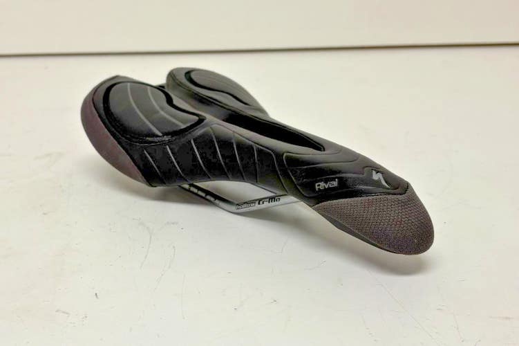 Specialized Riva Hollow CrMo Rail Women's Cutaway Bike Saddle Seat Black GREAT