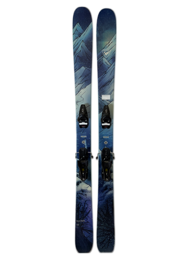 160cm Rossignol Black Ops Skis W/ Look SPX11 Bindings