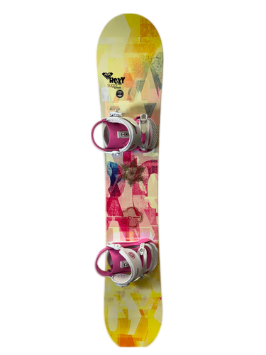 142cm Roxy Sugar Snowboard W/ Union Juliet Bindings