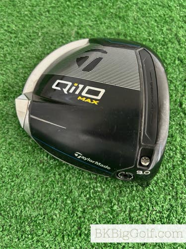 Taylormade Qi Max 9.0 Driver Head Only