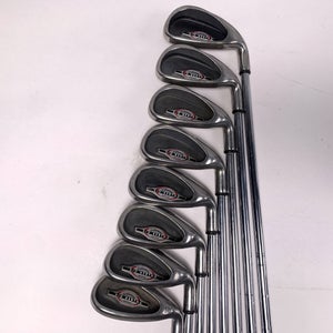 Callaway Big Bertha 2002 Iron Set 4-PW+GW Big Bertha Uniflex Steel Mens RH