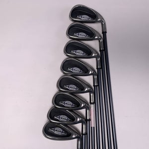 Callaway Big Bertha 2002 Iron Set 4-PW+GW RCH 65i Ladies Graphite Womens RH