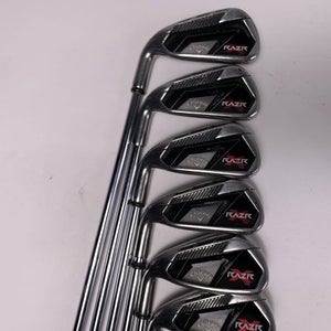 Callaway Razr X NG Iron Set 4-PW Regular Steel Mens LH Midsize Grips