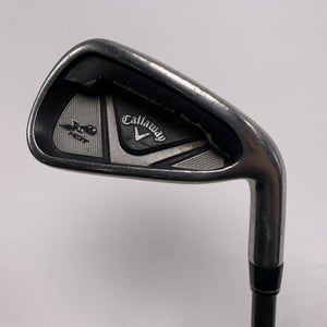 Callaway X2 Hot Single 6 Iron X2 Hot 60g Regular Graphite Mens RH Oversize Grip