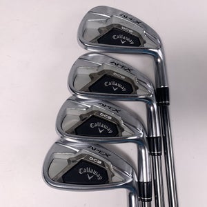 Callaway Apex DCB 21 Iron Set 6-9 RCH 65 Regular Graphite Mens RH Midsize Grips