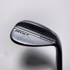 Cleveland RTX 6 ZipCore Tour Satin Lob Wedge LW 58* 10 DG Wedge Steel Mens RH