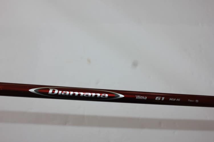 MITSUBISHI DIAMANA RED 'ILIMA 61 MID-HI DRIVER SHAFT - STIFF - TITLEIST