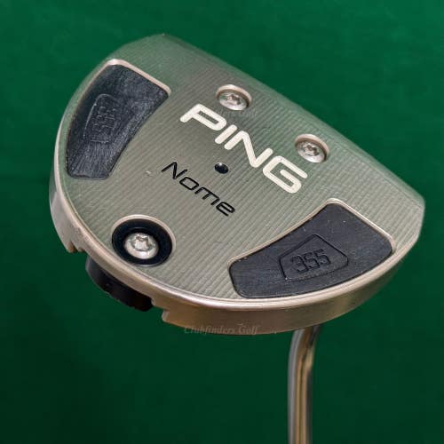 Ping Nome Black Dot 355 34" Single-Bend Putter Golf Club w/ Super Stroke