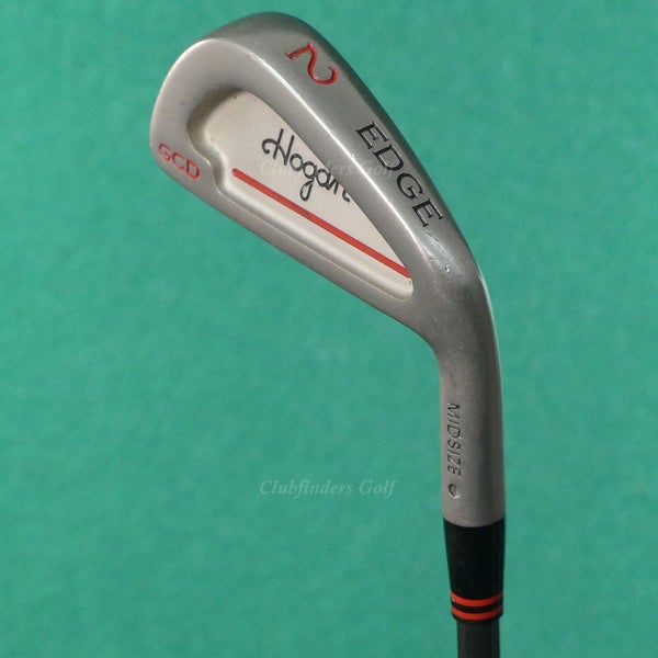 Ben Hogan Edge GCD Midsize Single 2 Iron Factory Apex VFP 4 Steel Stiff