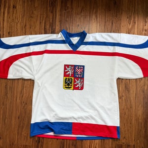 Czech Republic Replica Jaromir Jágr White XL Jersey