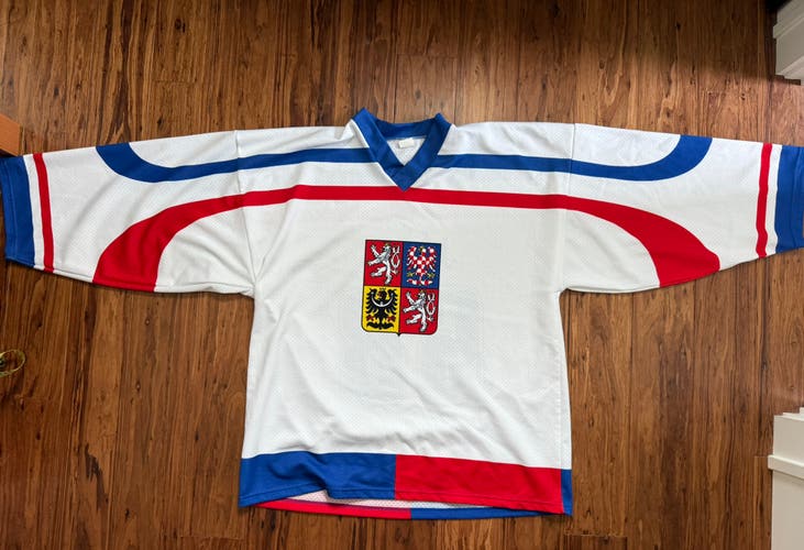 Czech Republic Replica Jaromir Jágr White XL Jersey