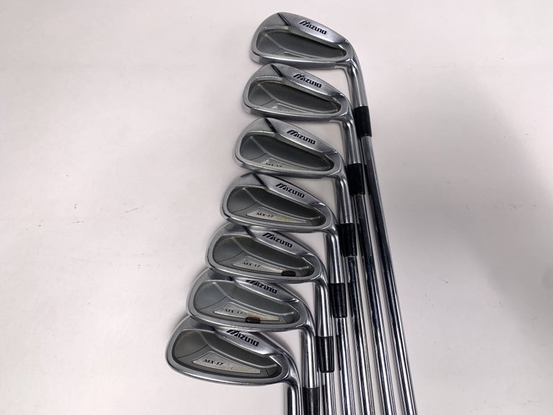Mizuno MX 17 Iron Set 4-PW Regular Graphite Mens RH