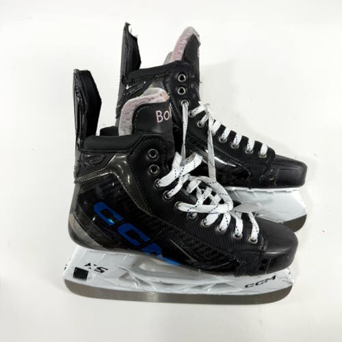 Used Black/Blue CCM Tacks XF Pro Skates | 9.5 E | E353