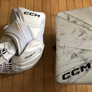 CCM Axis 2.9 glove and blocker