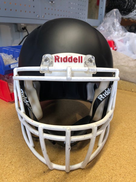 USED RIDDELL SPEED ADULT HELMET - LARGE - FLAT BLACK