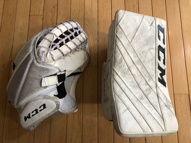 CCM Extreme Flex E5.5 Glove and Blocker