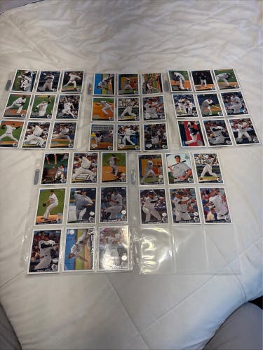 New York Yankees 2009 World Series AND 2008 Inaugural Season Tops Card Sets