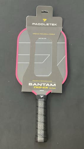 Paddletek TKO-CX 12.7mm Pickleball Paddle (Pink).