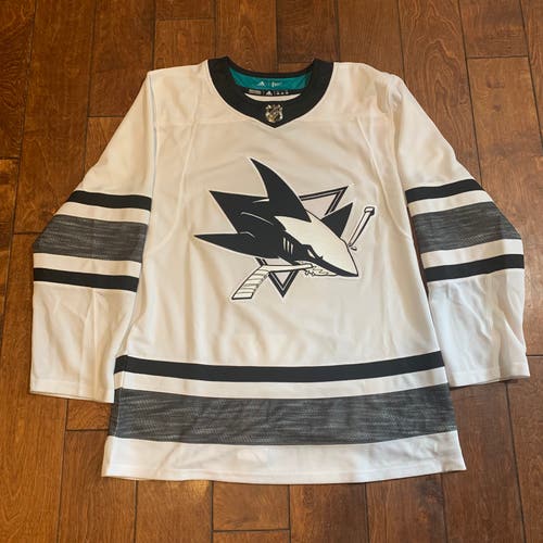 San Jose Sharks 2019 NHL All Star Game Adidas Jersey 46 Blank With Defects *Read Full Description*