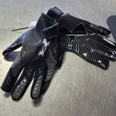 Used Under Armour F9 NITRO FB Gloves Black SM 11497-S000152915