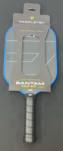 Paddletek Bantam TKO-CX 14.3mm Pickleball Paddle (Ocean Blue).