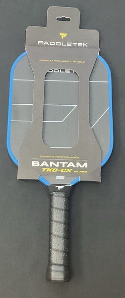 Paddletek Bantam TKO-CX 14.3mm Pickleball Paddle (Ocean Blue).
