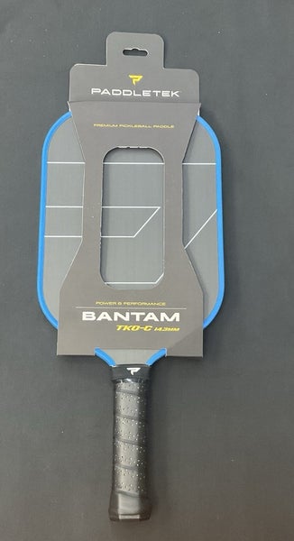 Paddletek Bantam TKO-C 14.3mm Pickleball Paddle (Ocean Blue).